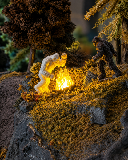 Sierra Valley HO Scale Details | Campfire | Pkg of 2 | HO Scale