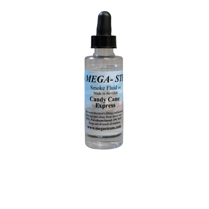 JT’s Mega-Steam Smoke Fluid (116) • Candy Cane Express • 2 oz.