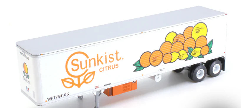 Trainworx 40' Corrugated Reefer - Sunkist #91102 - HO Scale