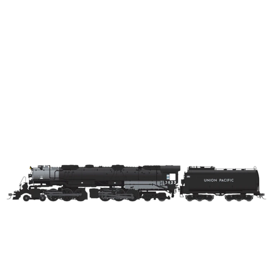 Broadway Limited Imports 9913 • Brass Hybrid UP Early Challenger (CSA-2) • Union Pacific #3835 • Post-1947 Integral Cast Cylinder Front Engine • Paragon4 Sound/DC/DCC w/ Smoke | HO Scale