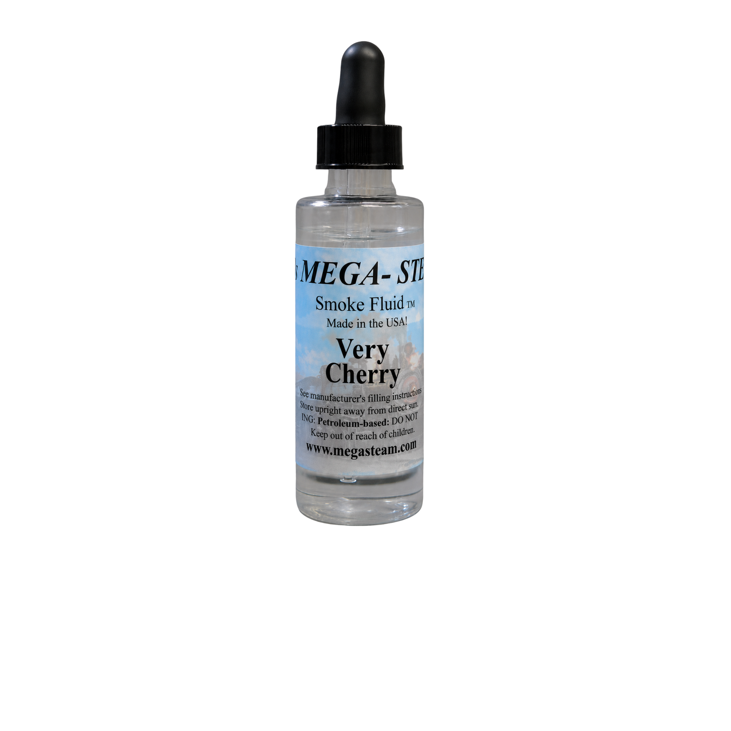 JT’s Mega-Steam Smoke Fluid (133) • Very Cherry • 2 oz.