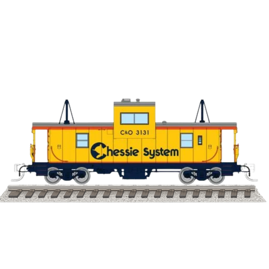 Rapido (510066) | Wide Vision Caboose w/ Lights | C&O Chessie #3190 | N Scale [PRE-ORDER]