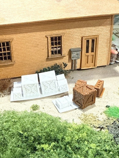 Sierra Valley HO Scale Details | Crates | HO Scale