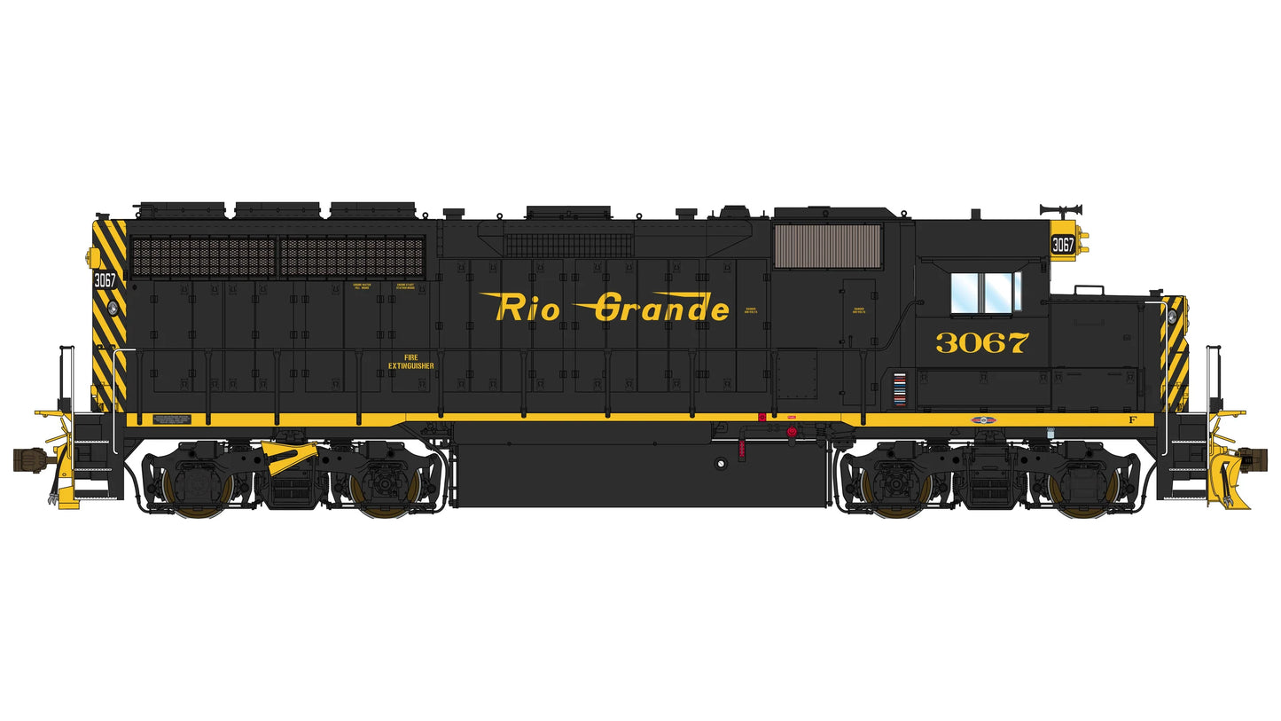 Class One Model Works (LM00256) | EMD GP40 1A3 | Denver & Rio Grande Western #3067 | DCC/Sound w/ Tru-Fans(TM) | HO Scale [PRE-ORDER]
