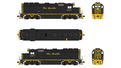 Class One Model Works (LM00260) | EMD GP40 1A3 | Denver & Rio Grande Western #3077 | DCC/Sound w/ Tru-Fans(TM) | HO Scale [PRE-ORDER]
