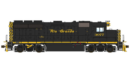 Class One Model Works (LM00260) | EMD GP40 1A3 | Denver & Rio Grande Western #3077 | DCC/Sound w/ Tru-Fans(TM) | HO Scale [PRE-ORDER]