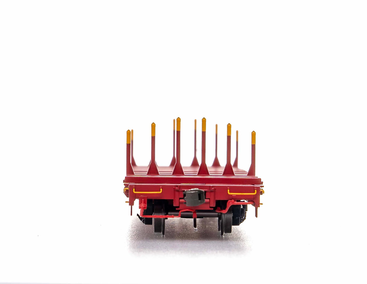 Home Shops ScaleTrains BSC Finger Rack Flatcar (DSCX 51260) | Davies Steel #51260 | HO Scale