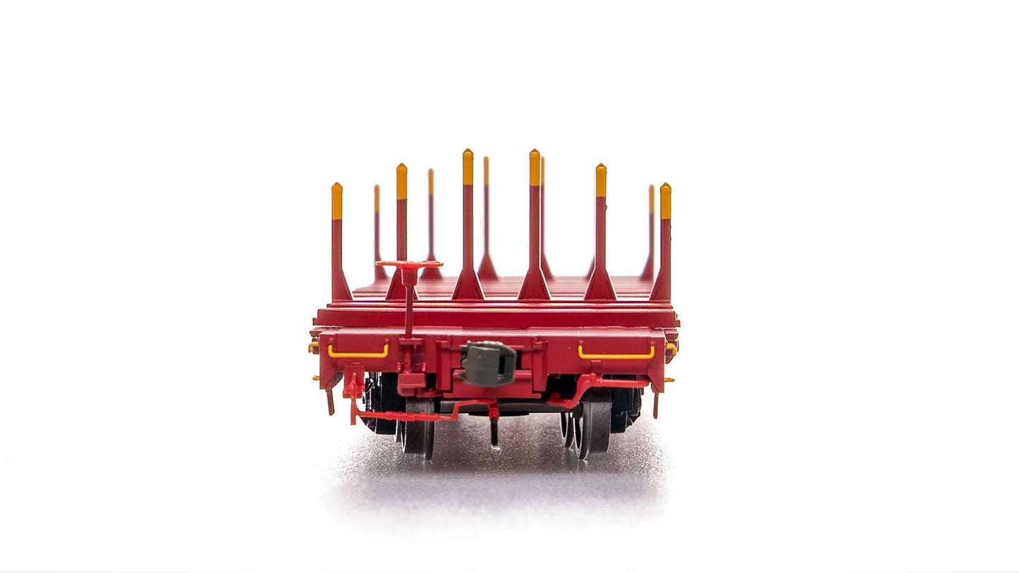 Home Shops ScaleTrains BSC Finger Rack Flatcar (DSCX 51260) | Davies Steel #51260 | HO Scale