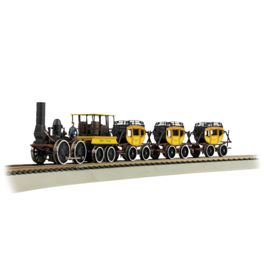 Bachmann Industries (790) • DeWitt Clinton Starter Set • Standard DC • HO Scale