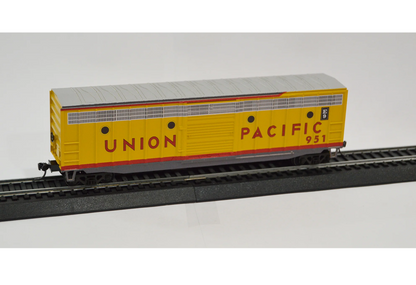 Value Trains Kadee Equipped ACF 50' 6" Boxcar Commemorative Edition Set - Union Pacific - 8 Car Set - HO Scale