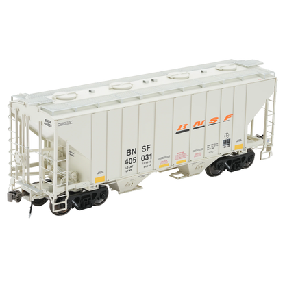 Class One Model Works FC01006 PS 3000CD Two-Bay Hopper BNSF #405031 Gray HO Scale