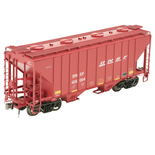 Class One Model Works FC01007 PS 3000CD Two-Bay Hopper BNSF #405050 Tuscan HO Scale