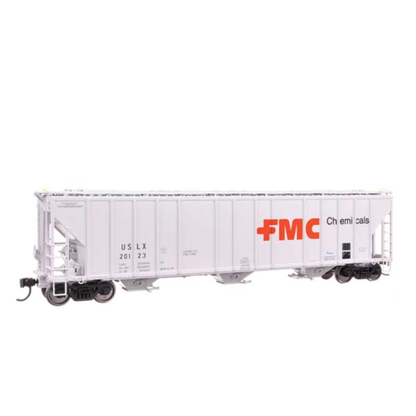 WalthersProto 920-106188 • 55' Evans 4780 Covered Hopper • FMC USLX #20252 • HO Scale