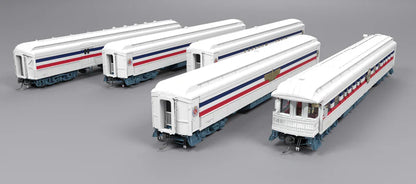 Broadway Limited Imports (9712) | Heavyweight 5-Car Passenger Set w/ Lights | 1947 Freedom Train | HO Scale