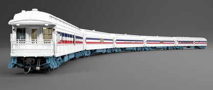 Broadway Limited Imports - Heavyweight 5-Car Passenger Set - 1947 Freedom Train - HO Scale