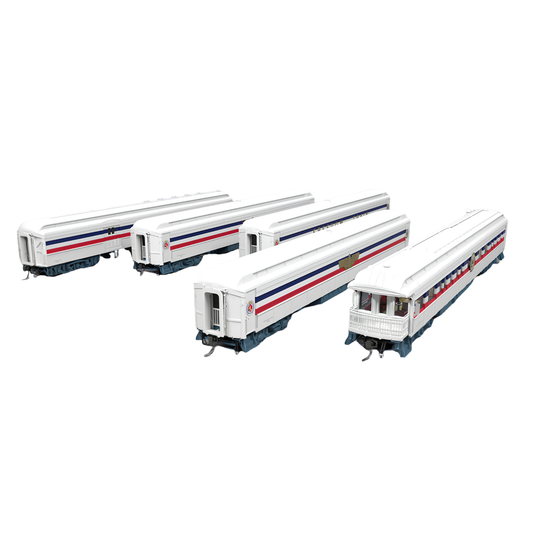 Broadway Limited Imports (9712) | Heavyweight 5-Car Passenger Set w/ Lights | 1947 Freedom Train | HO Scale