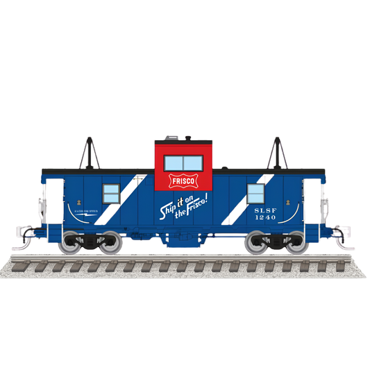 Rapido (510071) | Wide Vision Caboose w/ Lights | Frisco #1240 | Bicentennial | N Scale [PRE-ORDER]