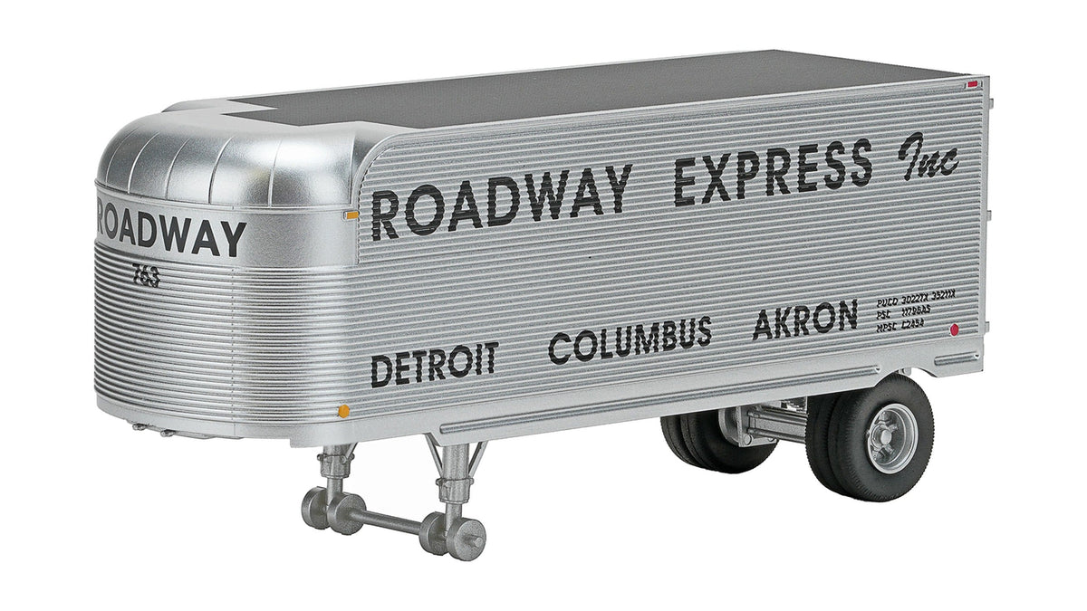 Class One Model Works (TR00112) Fruehauf 26' Trailer - Roadway Express HO Scale