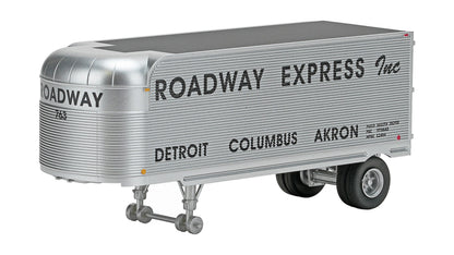 Class One Model Works (TR00112) Fruehauf 26' Trailer - Roadway Express HO Scale