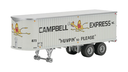 Class One Model Works (TR00207) Fruehauf 31' Trailer - Campbell 66 Express HO Scale