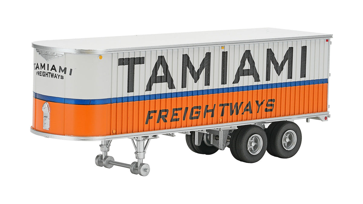 Class One Model Works (TR00206) Fruehauf 31' Trailer - Tamiami Freightways HO Scale