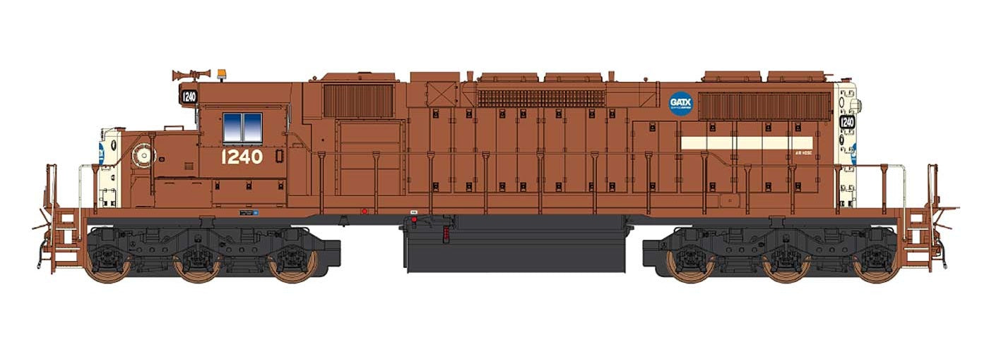 InterMountain SD38-2 - GATX ex-Reserve Mining #1241 - ESU LokSound - DCC - HO Scale