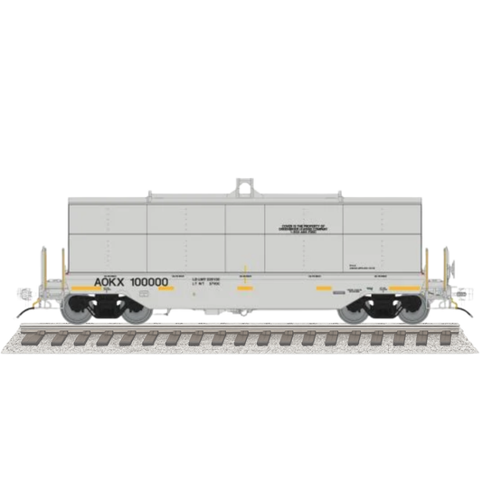 Rapido 1128005 • Greenbrier Coil Car • Greenbrier Leasing (AOKX) • 6-Pack • HO Scale (Pre-Order)