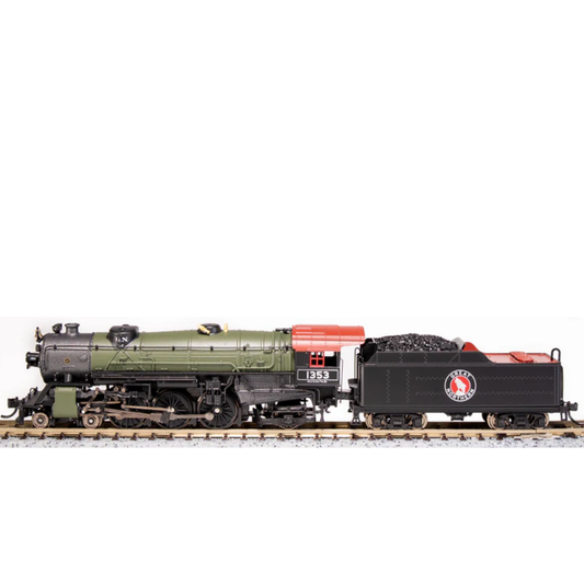 Broadway Limited Imports (10389) | Heavy Pacific 4-6-2 | Great Northern #1373 | Glacier Green Scheme | Paragon4 Sound/DC/DCC | N Scale [PRE-ORDER]