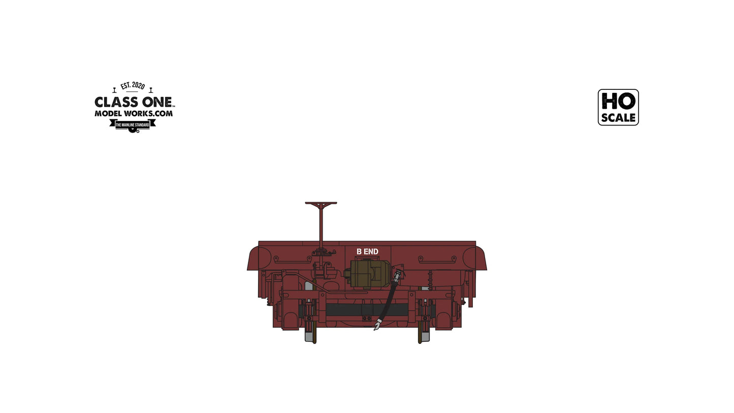 Class One Model Works (FC00238) | GSC Heavy Duty Flatcar | Rock Island #92000 | HO Scale