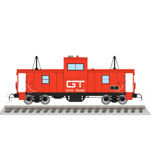 Rapido (510072) | Wide Vision Caboose w/ Lights | Grand Trunk #79046 | N Scale [PRE-ORDER]