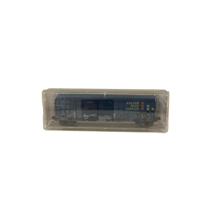Micro-Trains (03044190) • 50' Rib-Side Boxcar w/ Double Doors • Golden West Service #774191 • N Scale (Pre-Owned)
