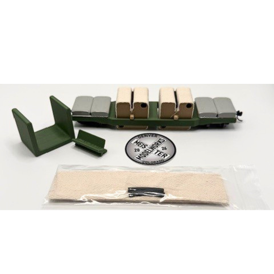 Meister Modelworks | Cleaning Car 5000 | OD Green/Tan | HO Scale