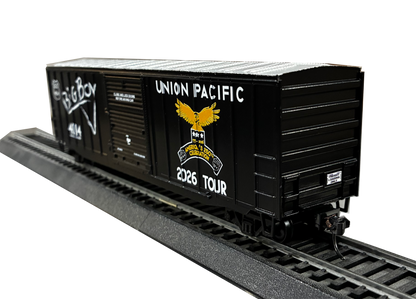 Value Trains USA 10117 Big Boy 2026 Tour Special Edition 50' 6" ACF Boxcar HO Scale