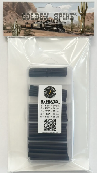 Golden Spike Heatshrink Tube Set (115 pcs)