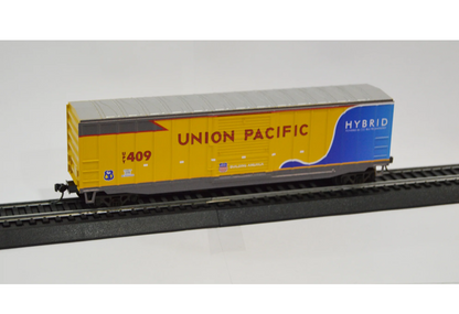 Value Trains Kadee Equipped ACF 50' 6" Boxcar Commemorative Edition Set - Union Pacific - 8 Car Set - HO Scale