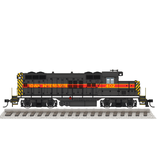 WalthersMainline (910-10513) | EMD GP9 Phase II w/ Chopped Nose | Iowa Interstate #402 | Standard DC | HO Scale [PRE-ORDER]