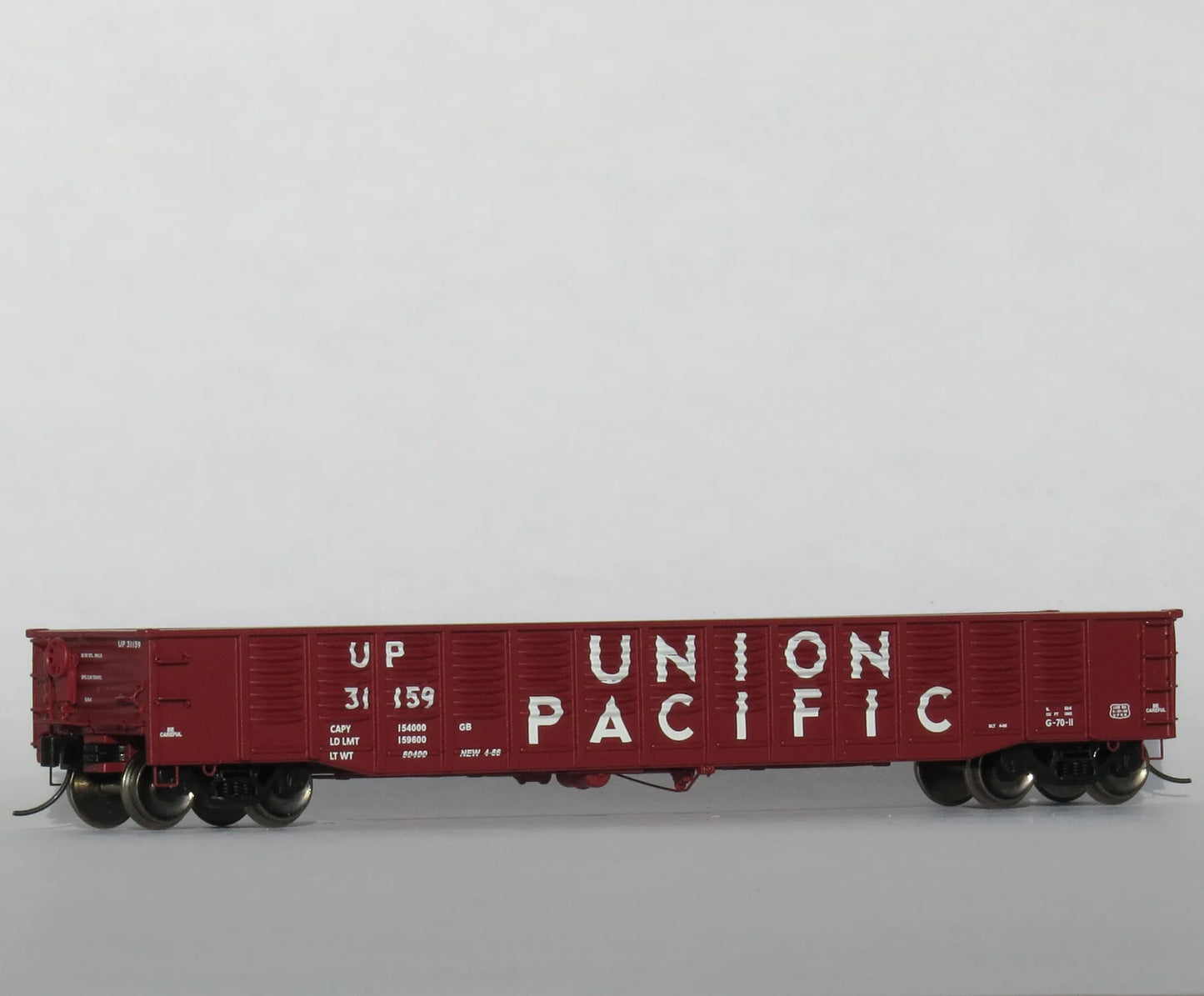 Trainworx (25207-34) | 52' 6" Corrugated Gondola | Union Pacific #31348  | N Scale