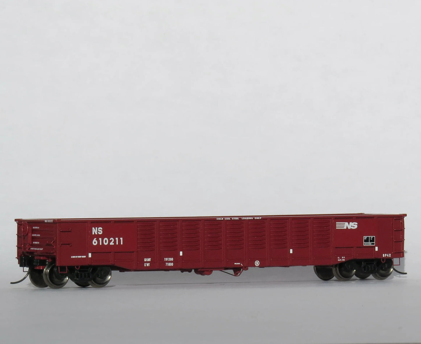 Trainworx (25213-07) | 52' 6" Corrugated Gondola | Norfolk Southern #610211  | N Scale