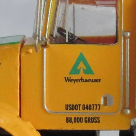 Trainworx Kenworth T800 Logger | Weyerhaeuser | N Scale