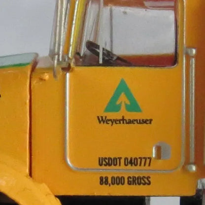 Trainworx Kenworth T800 Logger | Weyerhaeuser | N Scale