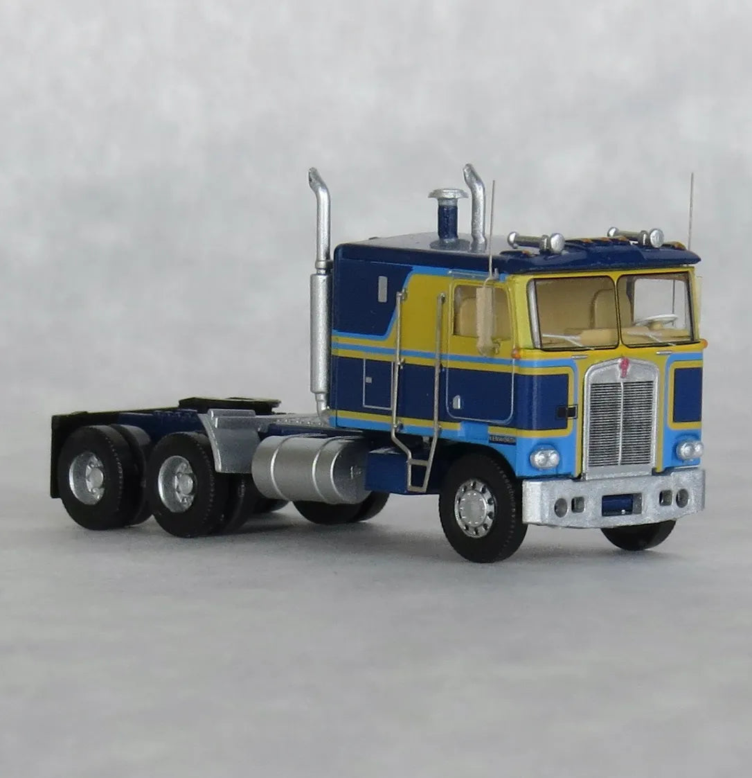 Trainworx (41066) | Kenworth K100 (1970s) Potomac Tractor w/ Aerodyne Sleeper Cab | Assembled | N Scale