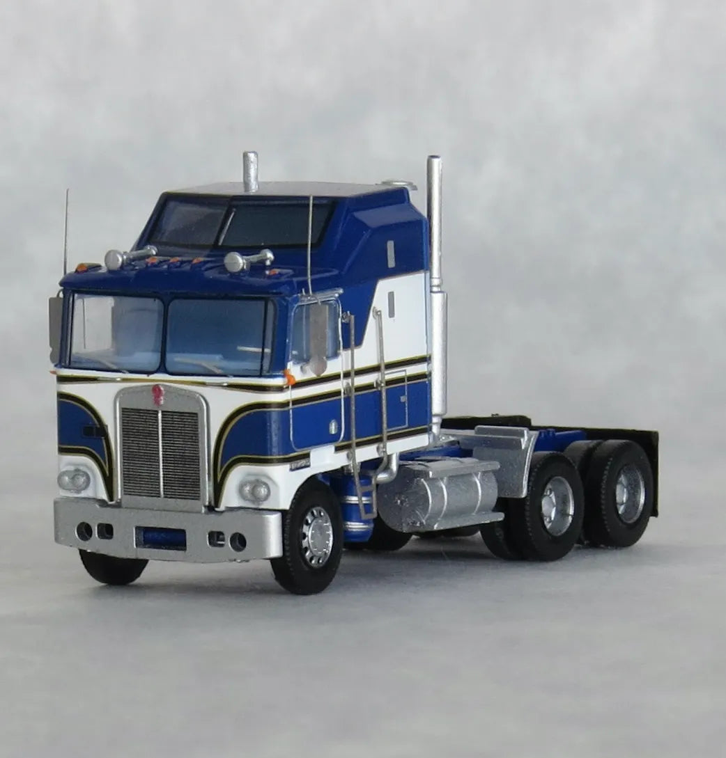 Trainworx (41062) | Kenworth K100 (1970s) Potomac Tractor w/ Aerodyne Sleeper Cab | Assembled | N Scale