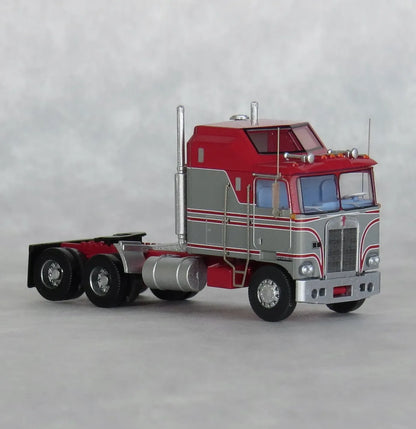 Trainworx (41061) | Kenworth K100 (1970s) Potomac Tractor w/ Aerodyne Sleeper Cab | Assembled | N Scale