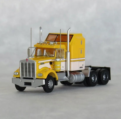 Trainworx (49046) | Kenworth W900 (1970s) Seminole Tractor w/ 60" VIT Aerodyne Sleeper Cab | Assembled | N Scale