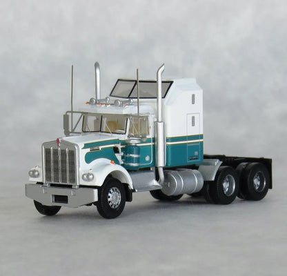 Trainworx (49045) | Kenworth W900 (1970s) Seminole Tractor w/ 60" VIT Aerodyne Sleeper Cab | Assembled | N Scale