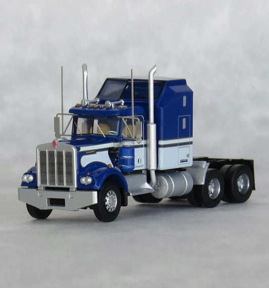 Trainworx (49044) | Kenworth W900 (1970s) Seminole Tractor w/ 60" VIT Aerodyne Sleeper Cab | Assembled | N Scale