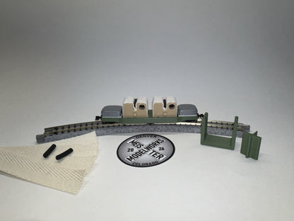 Meister Modelworks | Cleaning Car 5000 | OD Green/Tan | N Scale