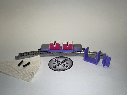 Meister Modelworks | Cleaning Car 5000 | Purple/Magenta | N Scale