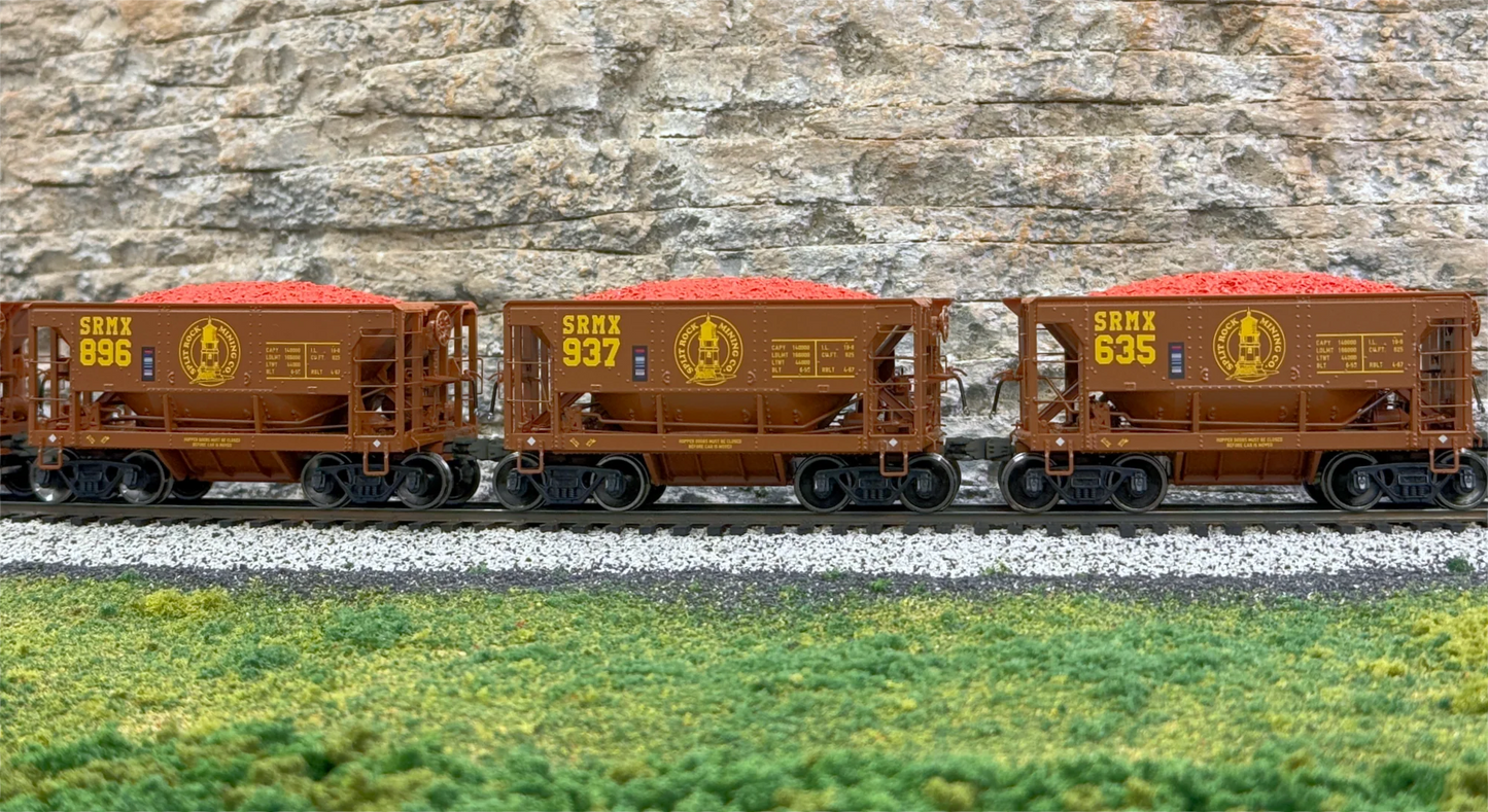 Fox Valley/Scale Trains (SRMX 635) • PSC 70-Ton Ore Car • Splitrock Mining #635 • Home Shops Collaboration • HO Scale