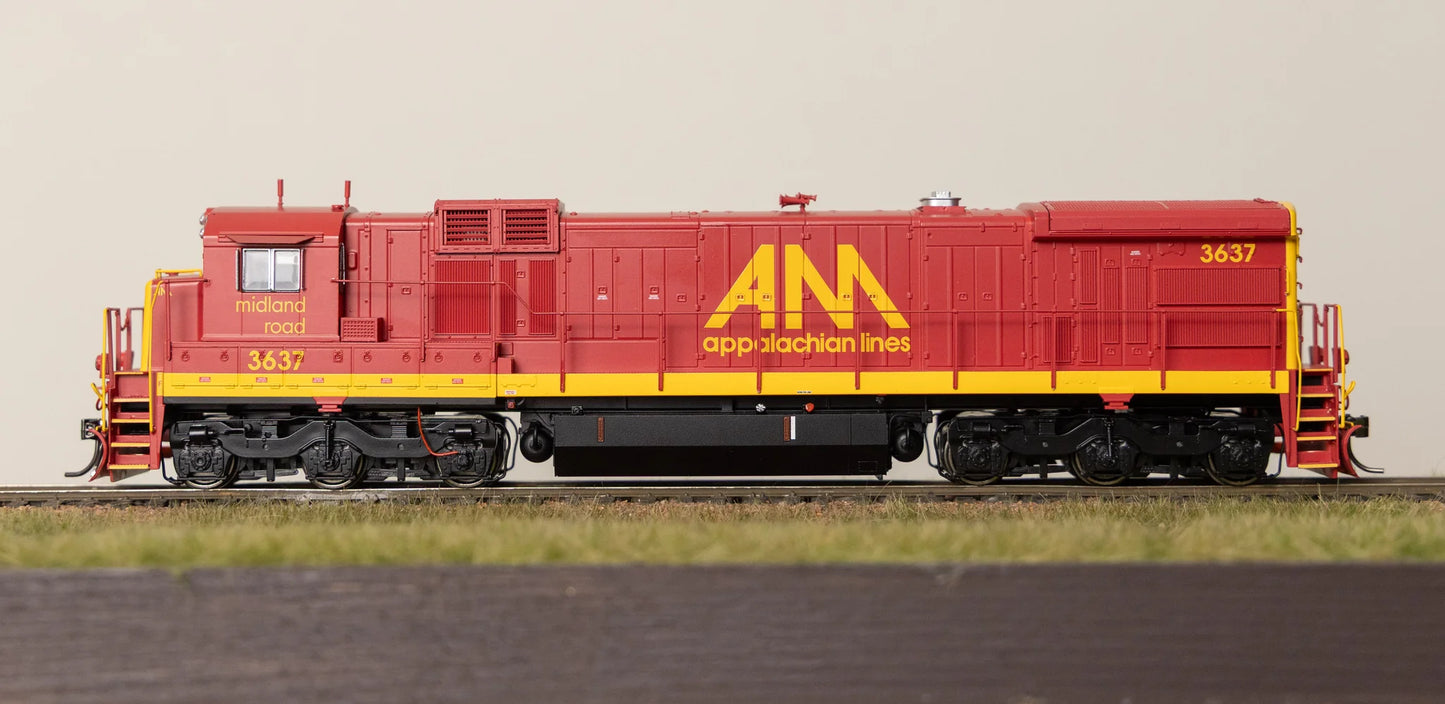 Home Shops Rapido C36-7 (AM 3637) | Allegheny Midland #3637 | Sound | DC/DCC | HO Scale